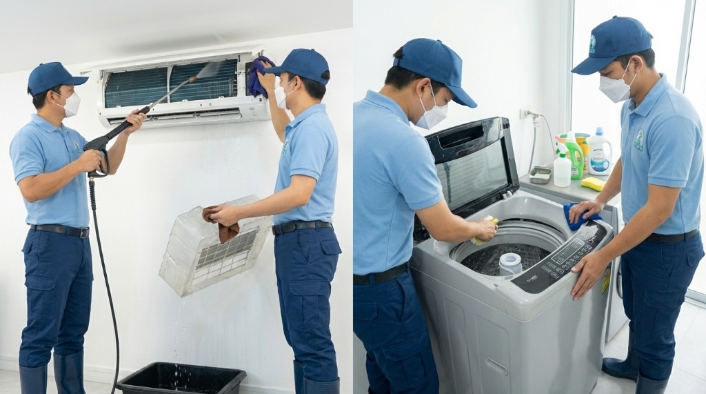 ล้างแอร์ และ ล้างเครื่องซักผ้า